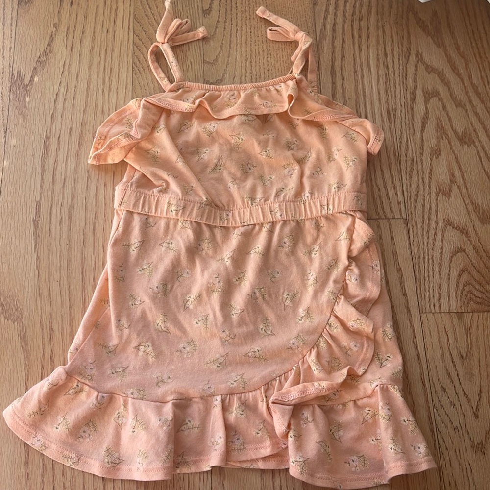 Good Condition Art Class floral dress - Size 3t